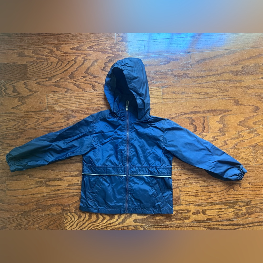 Weather Tamer Light Gray Outerwear Jacket - Hooded